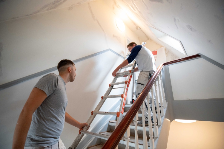 Spartelarbejde lavet i Nyborg